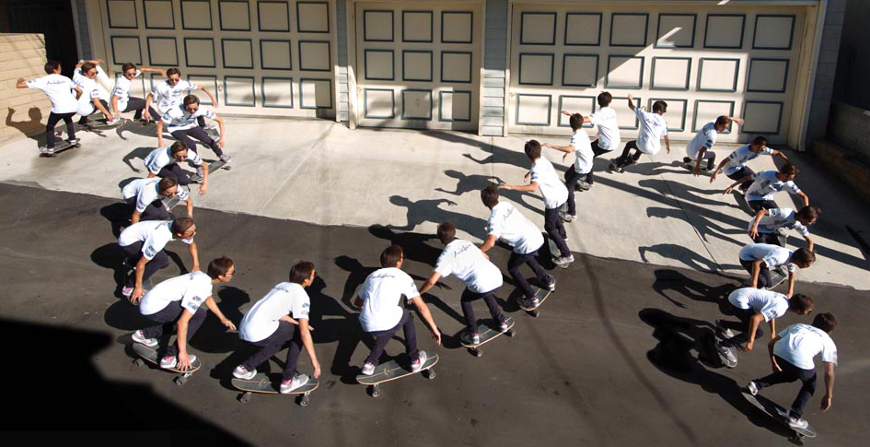Carver Skateboards Turns Sequence